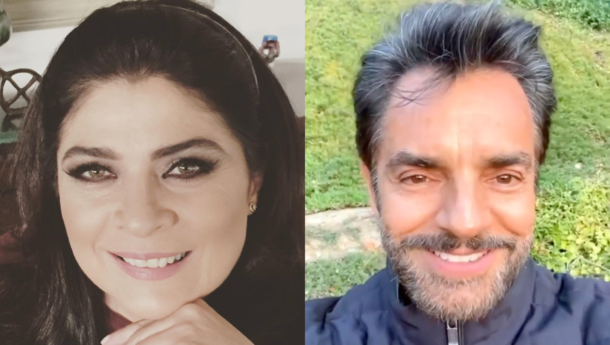 Victoria Ruffo y Eugenio Derbez