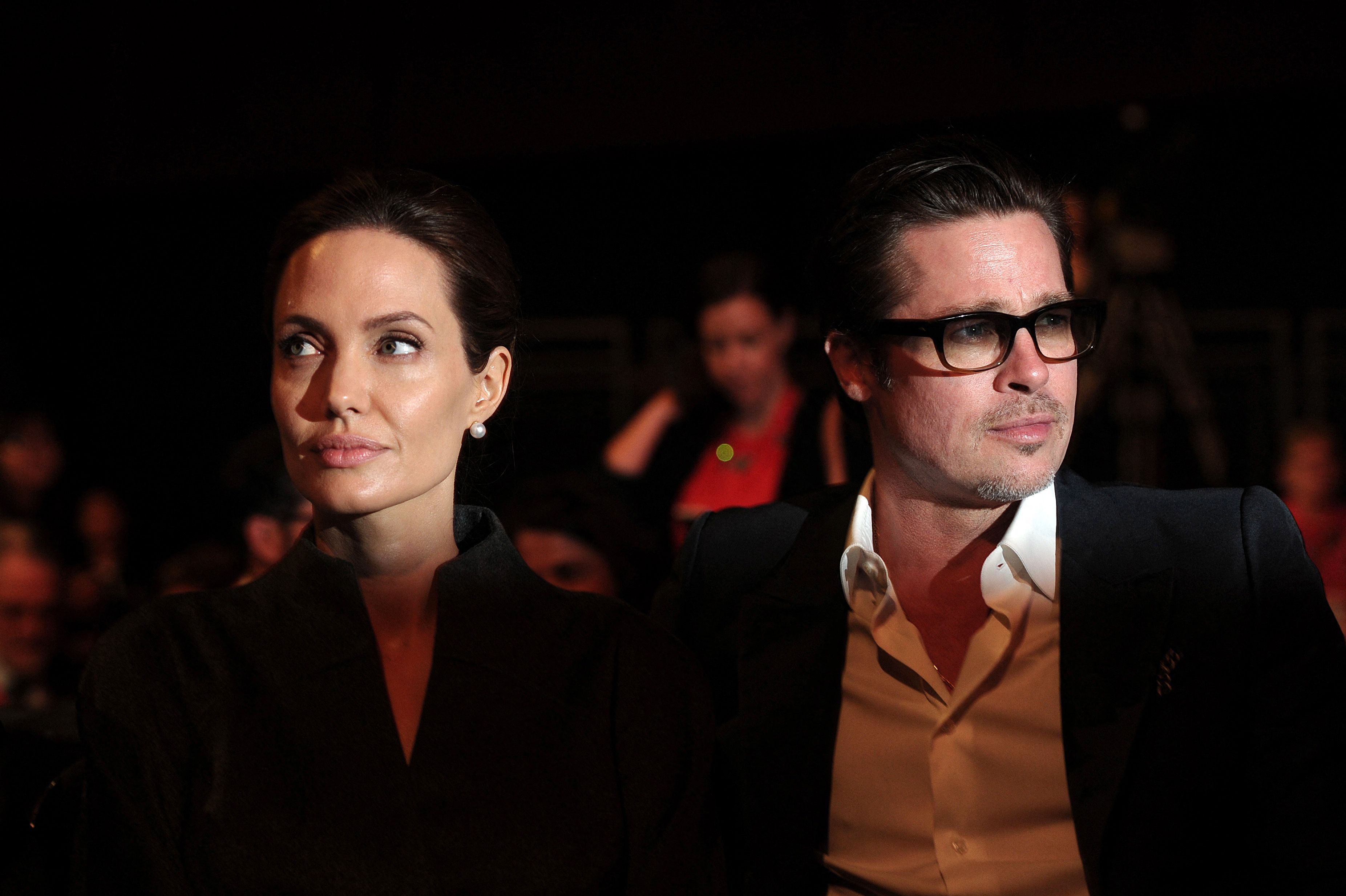 Angelina Jolie y Brad Pitt