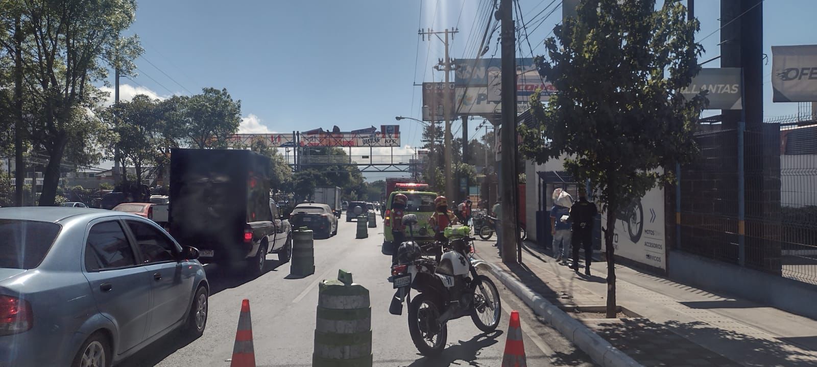 Mujer fallecida al bajarse de un bus