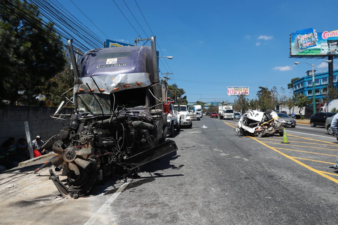 Tráiler destruido