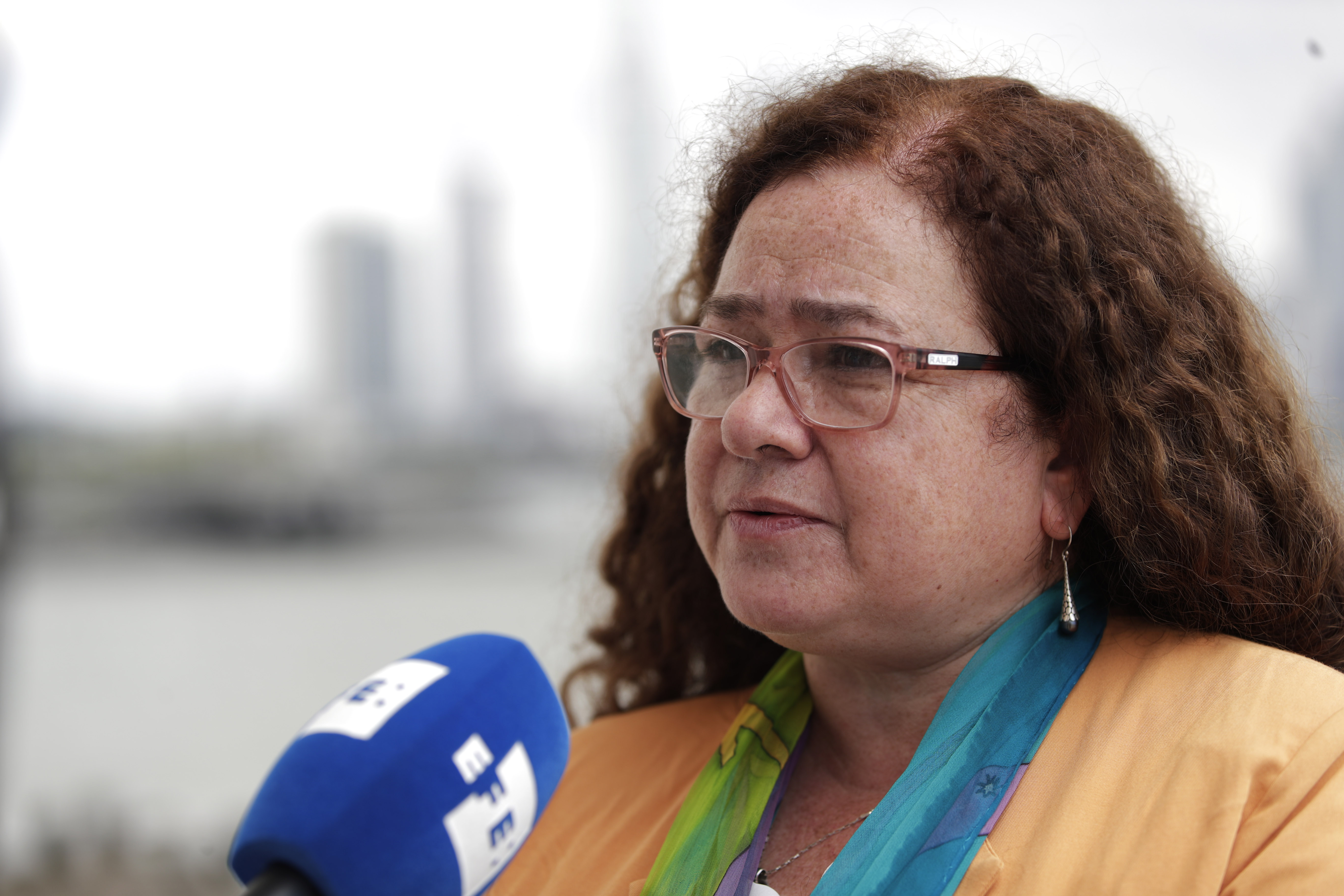 La directora de la Oficina de Centroamérica y México del Centro por la Justicia y el Derecho Internacional (CEJIL), Claudia Paz y Paz, quien fue jefa del MP de Guatemala. (Foto Prensa Libre: EFE) 