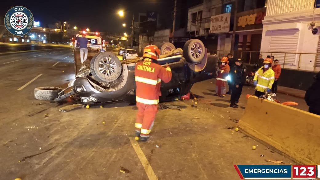 Accidente en El Trébol