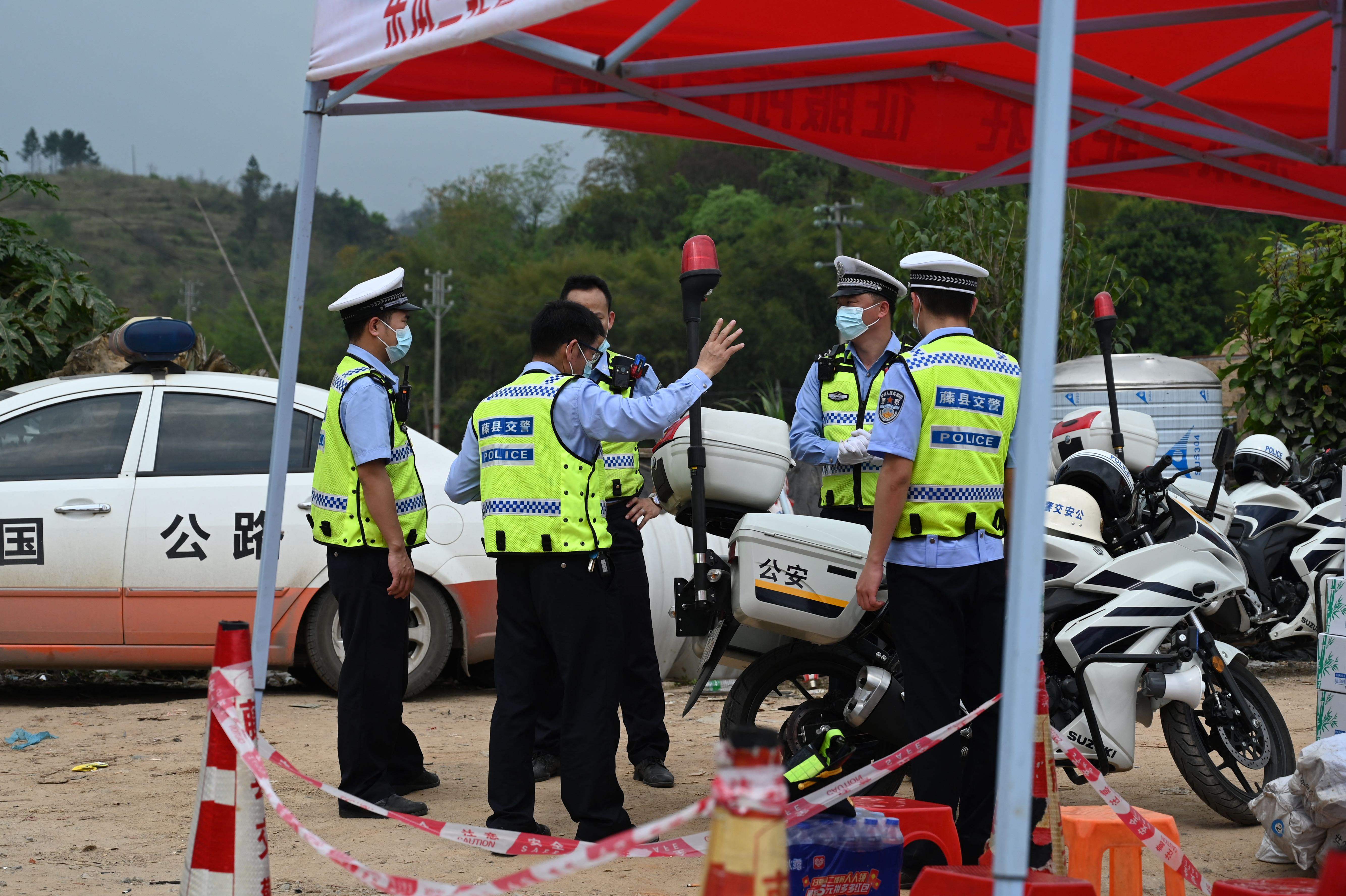 Accidente aéreo en China