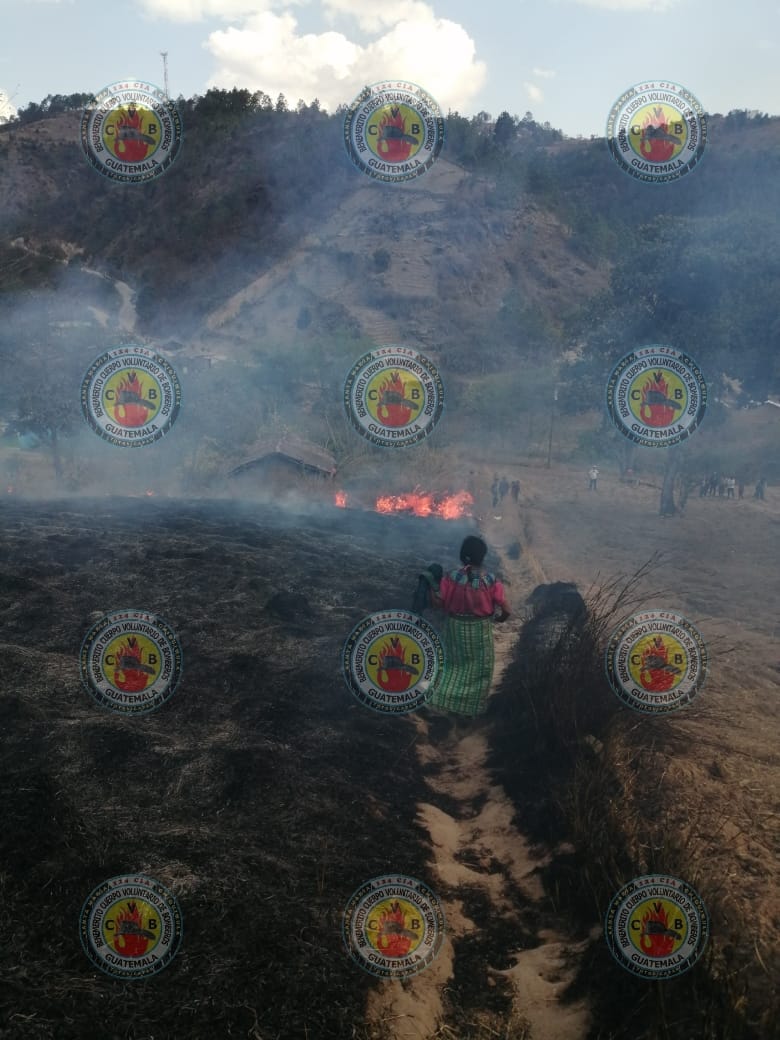 Incendio forestal Totonicapán