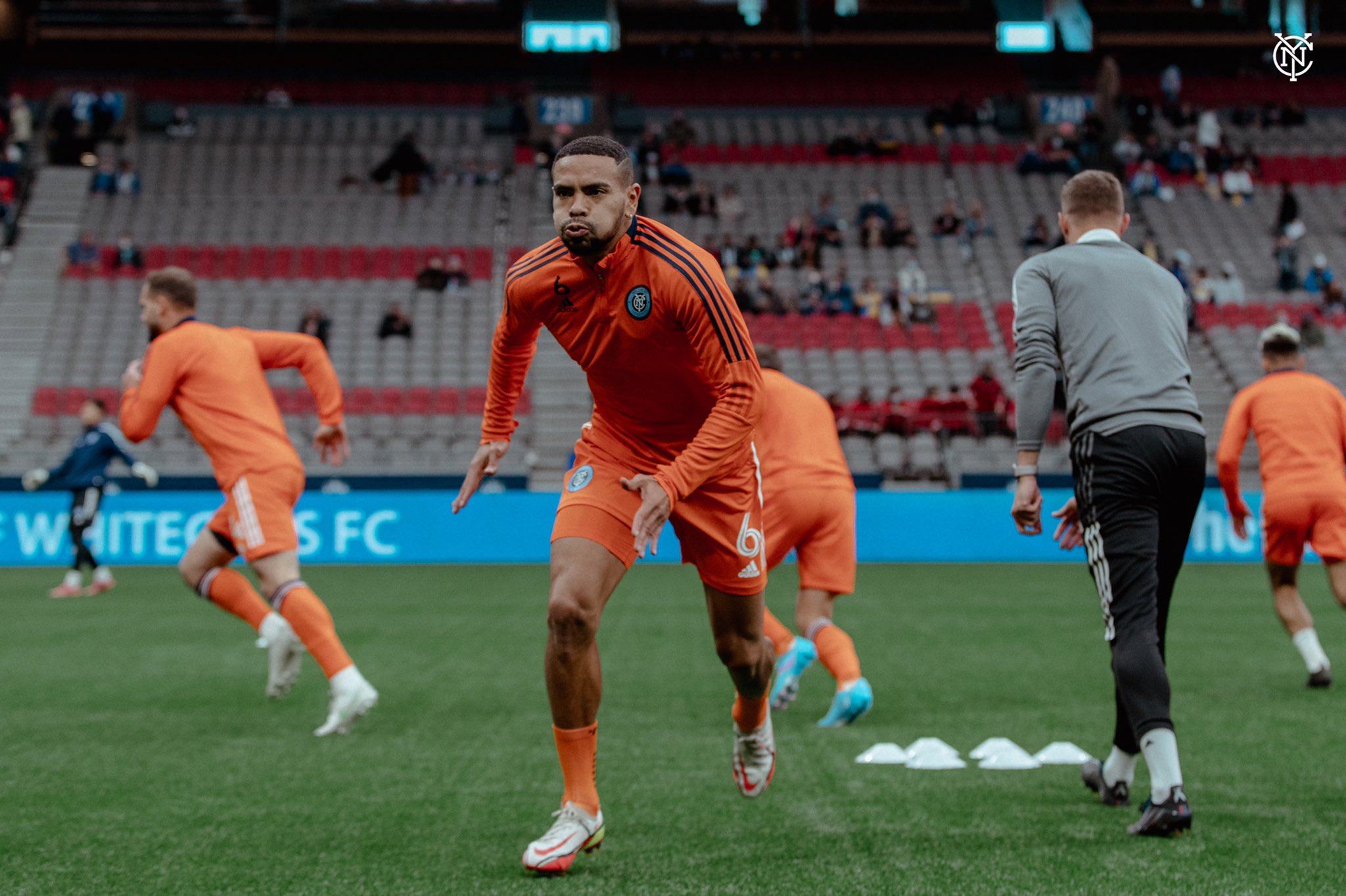 El New York City chocará contra los cremas en los cuartos de final en el partido de vuelta de la Concachampions. (Foto Prensa Libre: Twitter @NYCFC)