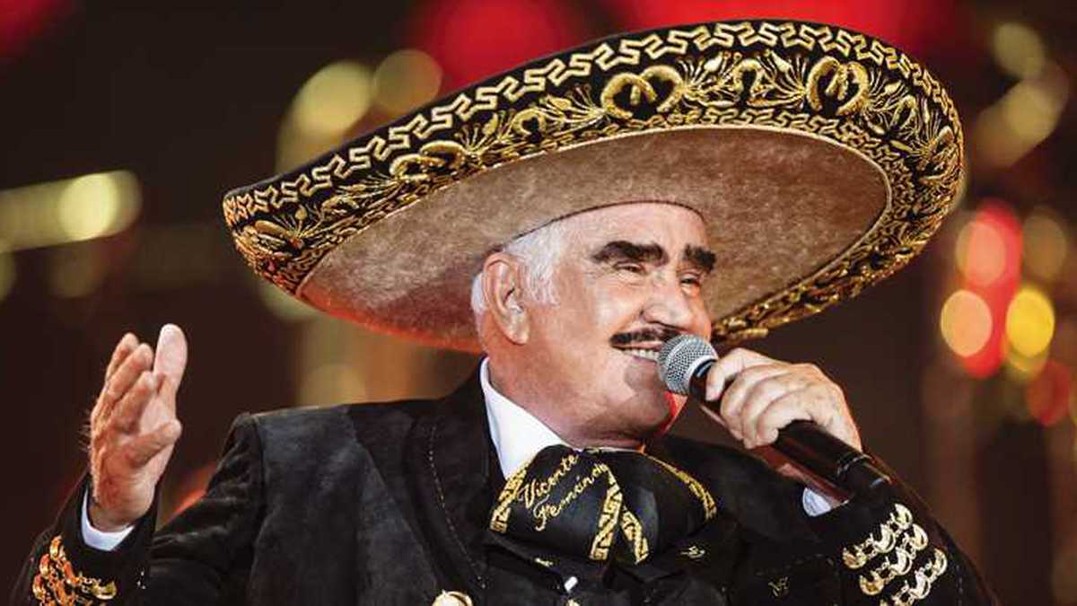 Vicente Fernández en concierto