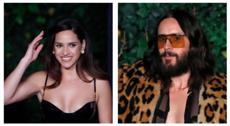 Adria Arjona y Jared Leto