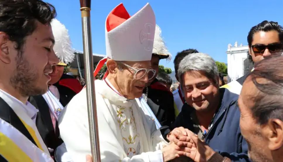 Monseñor José Ramiro Pellecer, durante la celebración de 50 años de ordenación episcopal. (Foto: Hemeroteca PL)