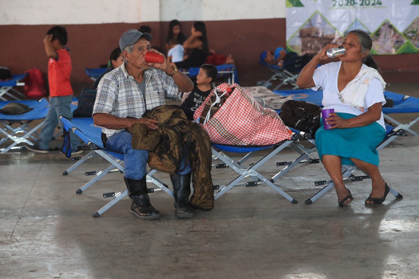 Evacuados por Volcán de Fuego