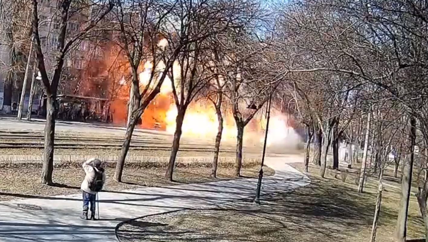 Explosión en Kiev