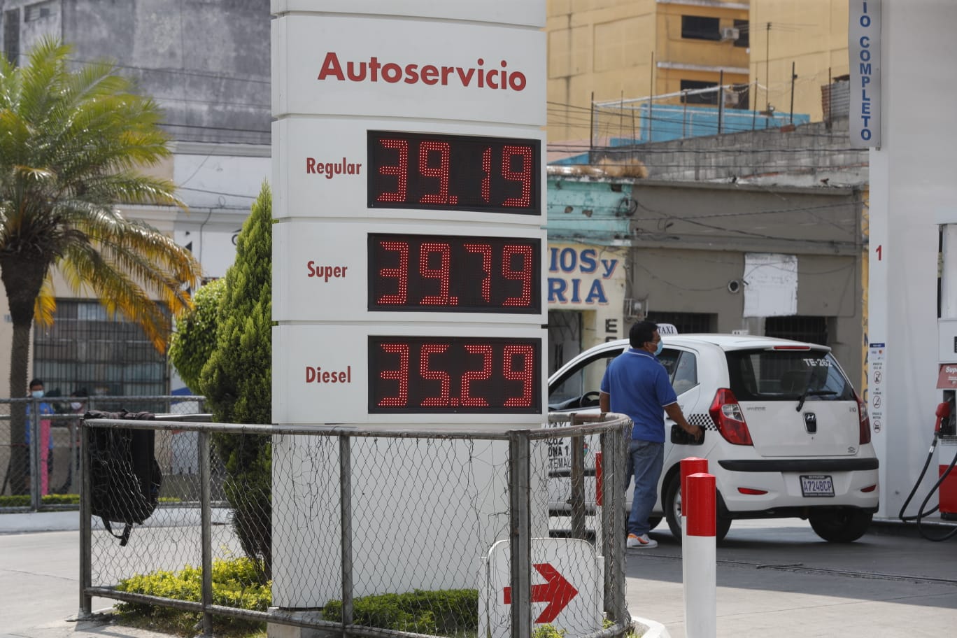 gasolina en guatemala