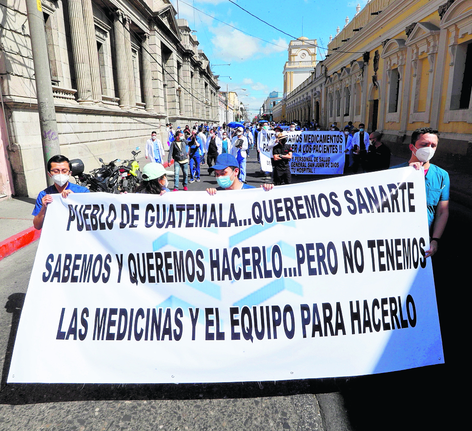 manifestación personal del Hospital General