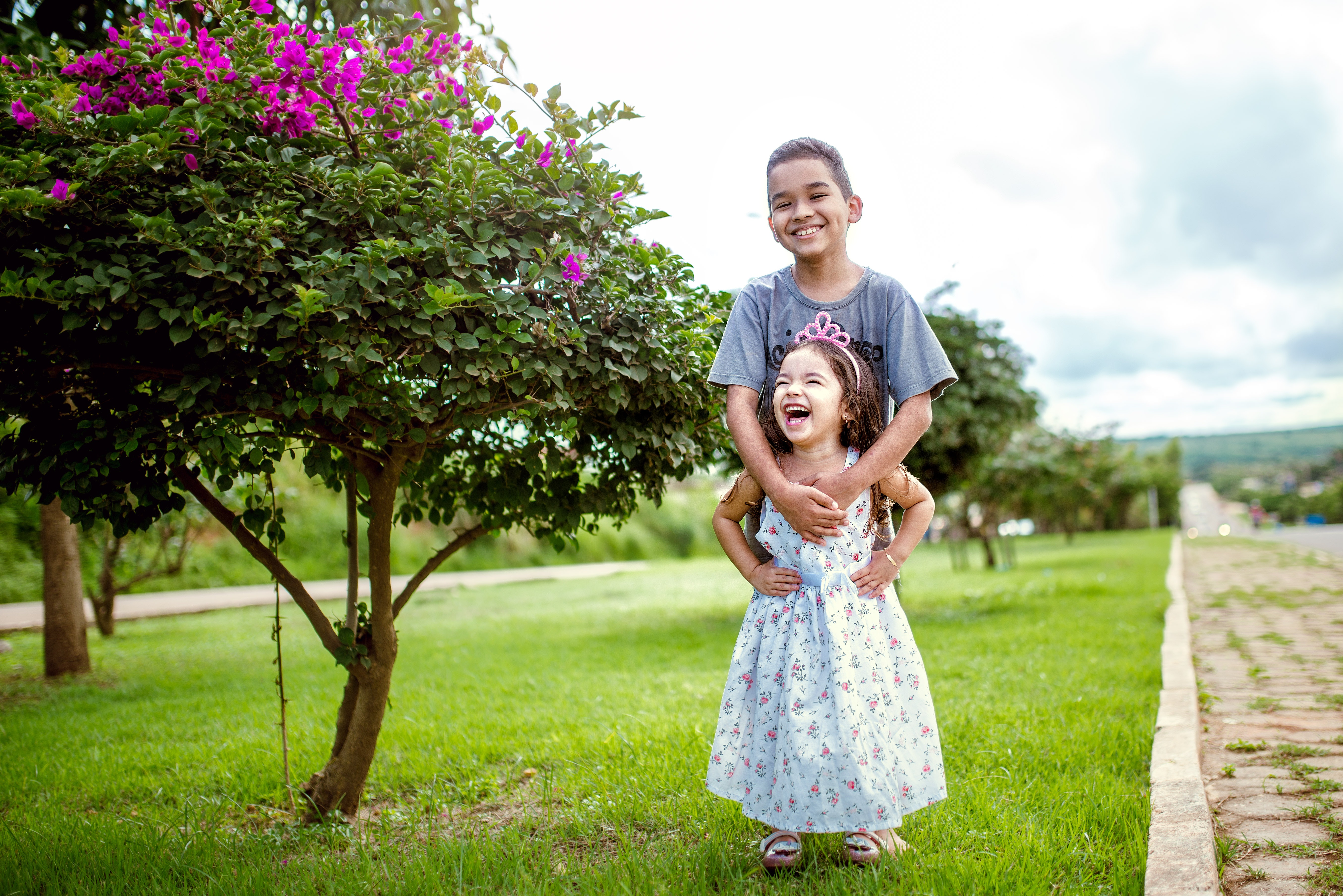 Hermanos más unido y felices