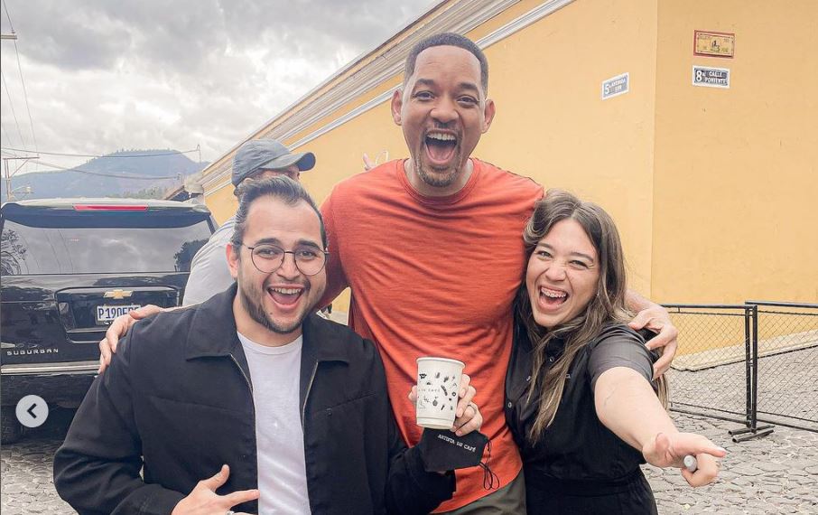 Visita de Will SMith en Guatemala