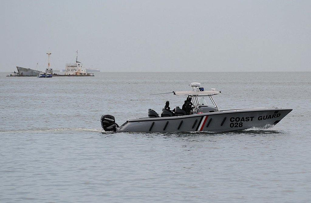 La Guardia Costera trinitaria detuvo una lancha proveniente de Venezuela el 5 de febrero de 2022.
GETTY IMAGES
