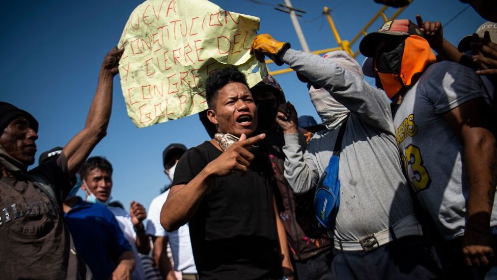 Protestas en Perú