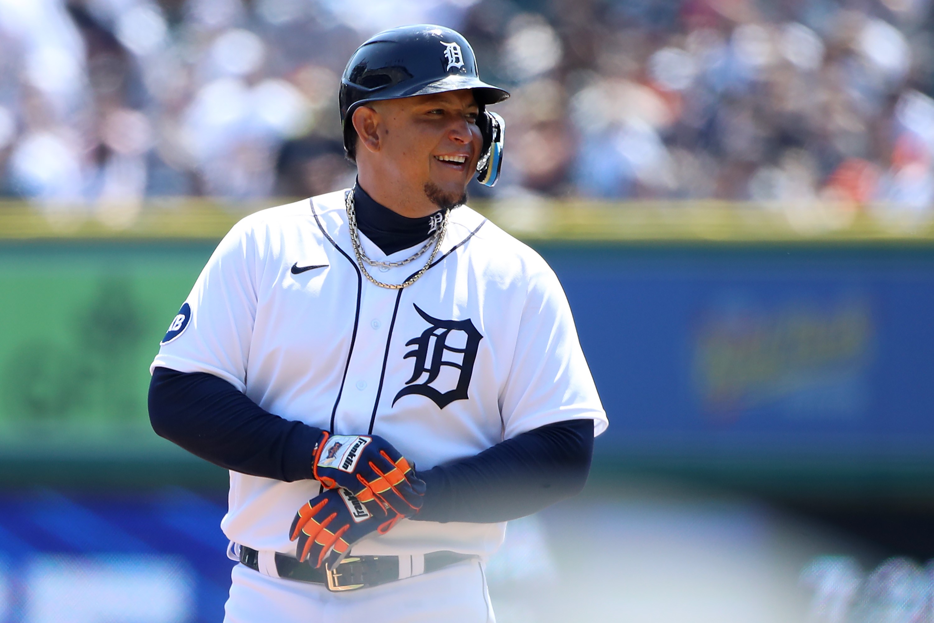 Miguel Cabrera en el Comerica Park Foto Prensa Libre (AFP)