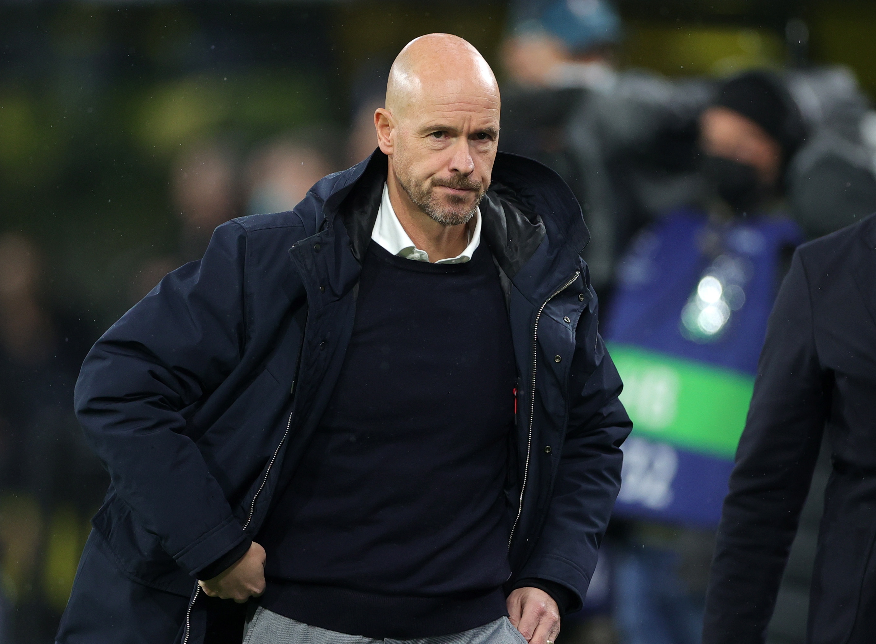 Erik Ten Hag, entrenador del Ajax, llegará al United para la próxima temporada. (Foto Prensa Libre: EFE)