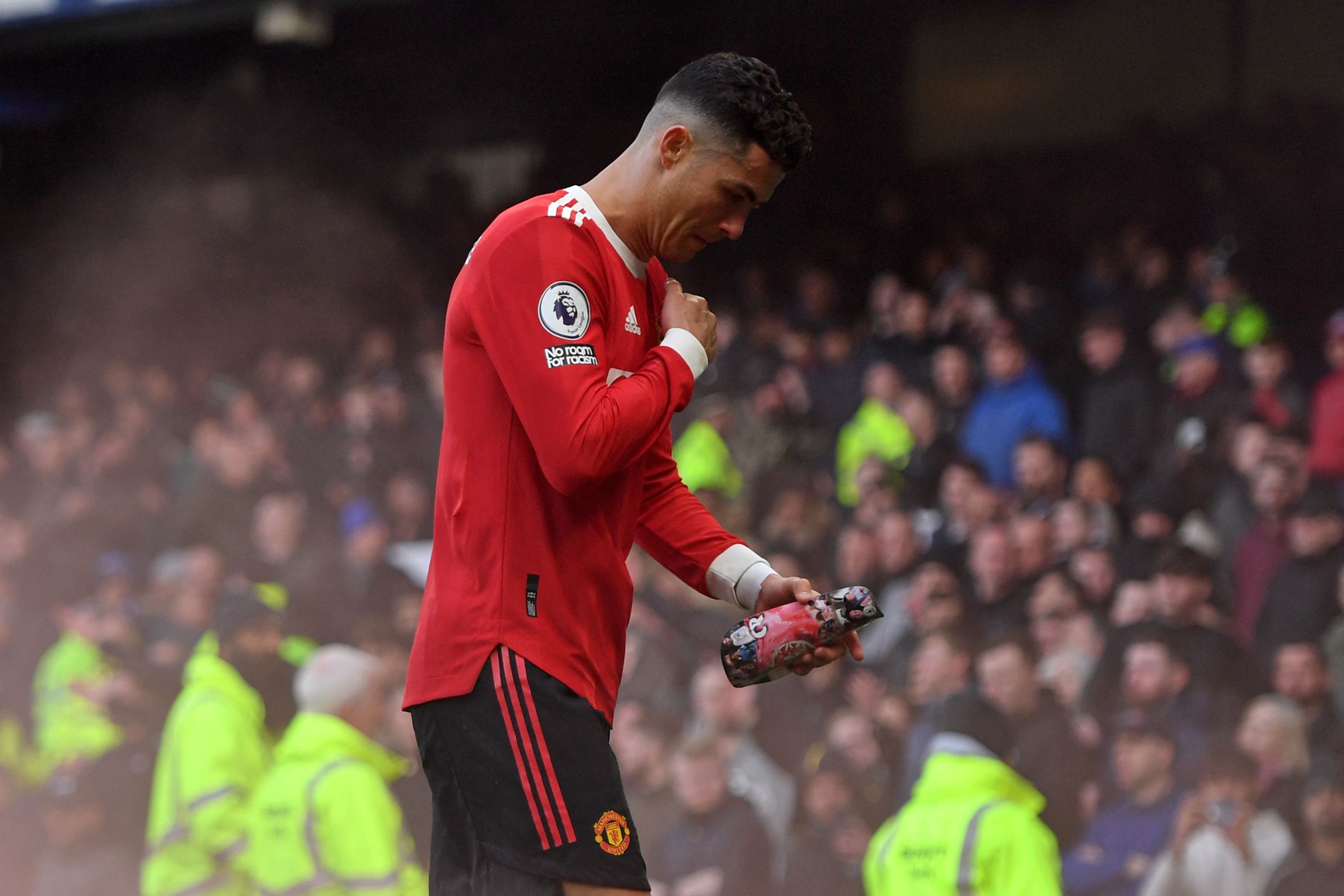 El delantero portugués arrancó como titular en el partido . Foto Prensa Libre  (AFP) 