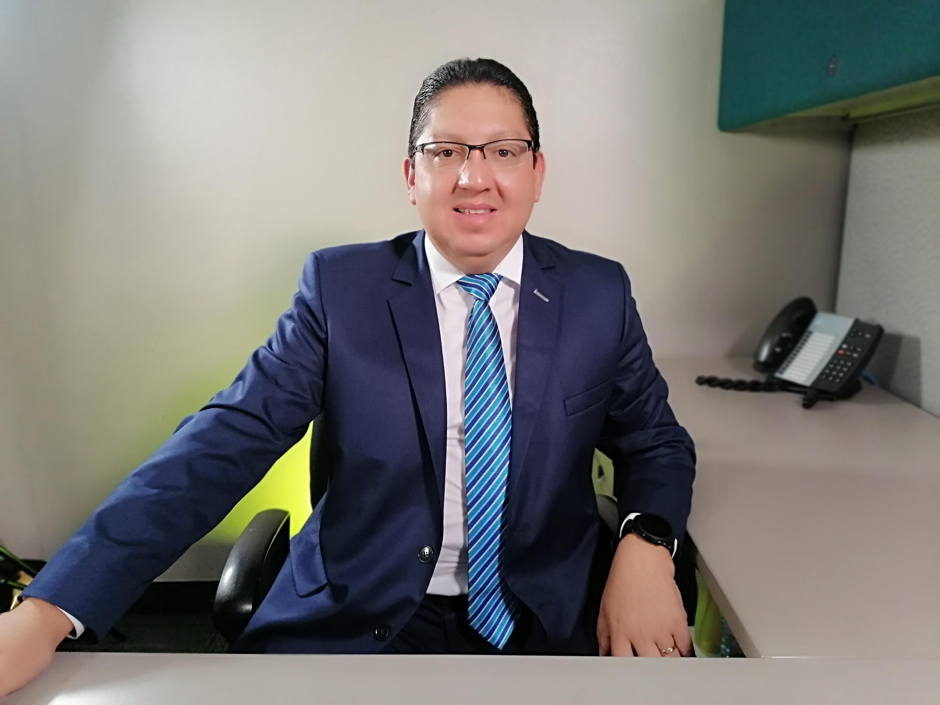 Julio Raúl Suárez, Gerente de Créditos Mipyme de Banrural. Foto Prensa Libre: Cortesía