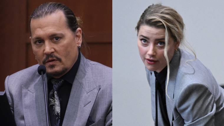 Johnny Depp y Amber Heard