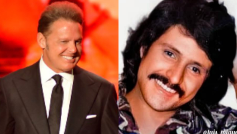 Luis Miguel y Luisito Rey