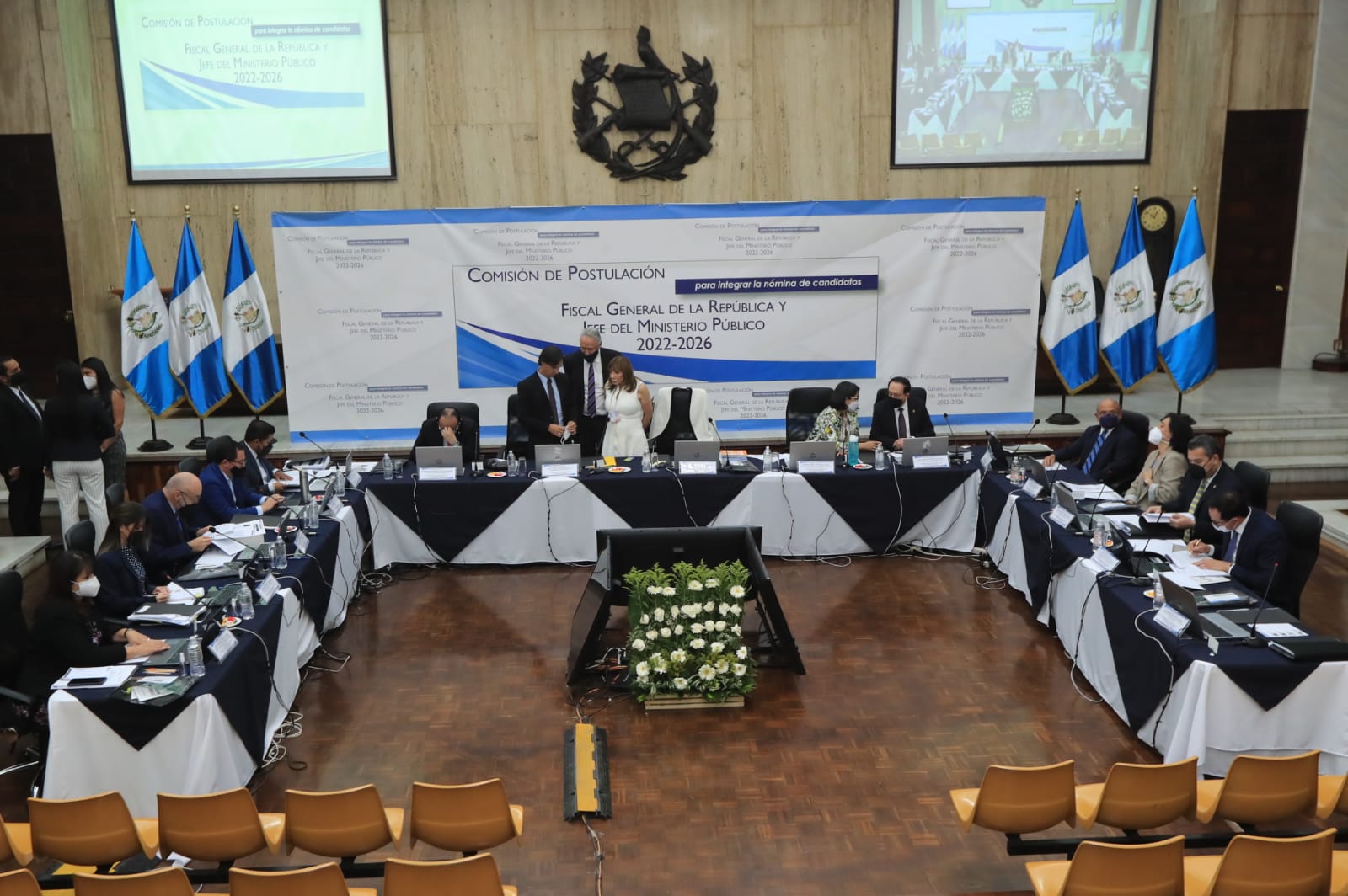 El pasado viernes 22 de abril, la Comisión de Postulación integró la nómina con 6 aspirantes a Jefe del Ministerio Público. (Foto: Prensa Libre Hemeroteca)