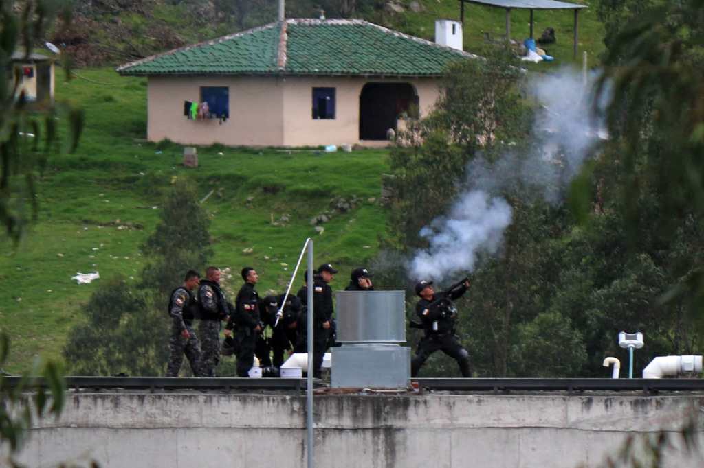 Motín en cárcel de Ecuador