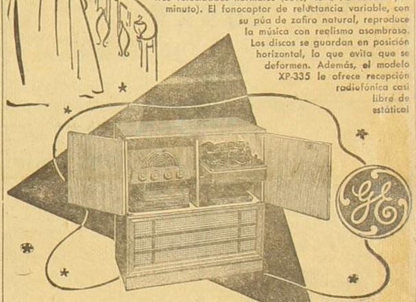 Tocadiscos en 1951