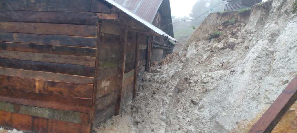 Lluvias causan estragos, principalmente en Alta Verapaz y Petén 