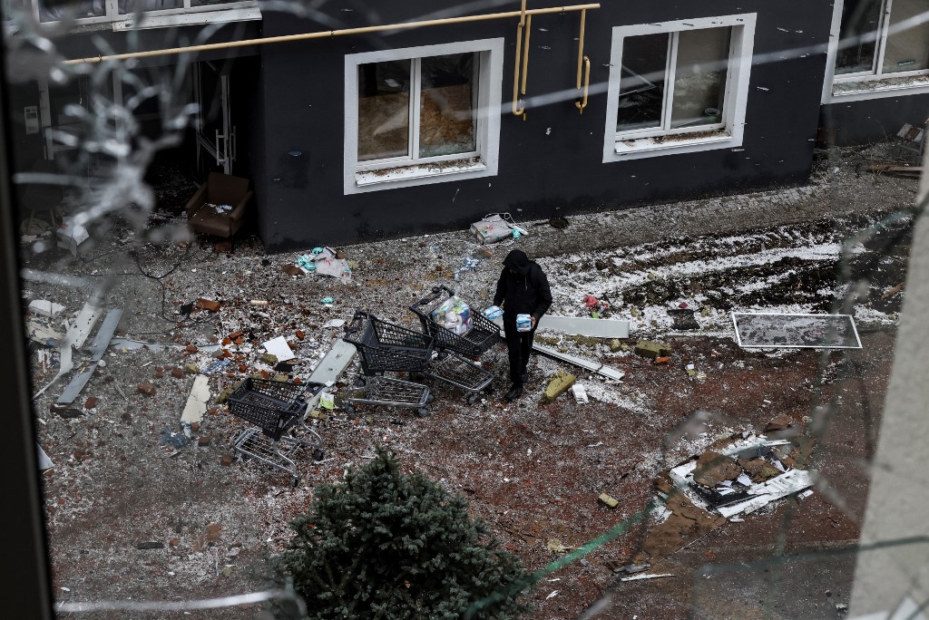 Las calles de la ciudad ucraniana lucen destruidas. (Foto: AFP) 