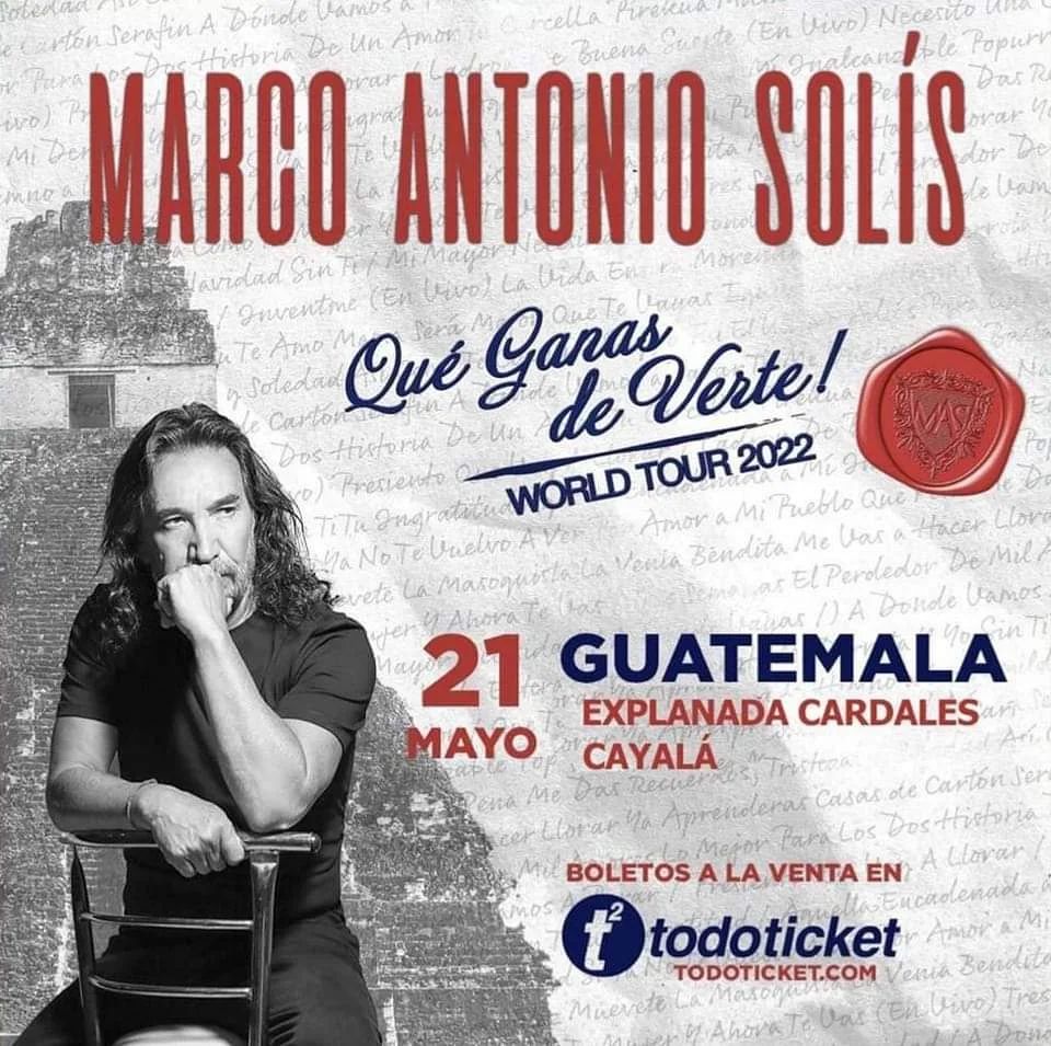 Marco Antonio Solís en Guatemala