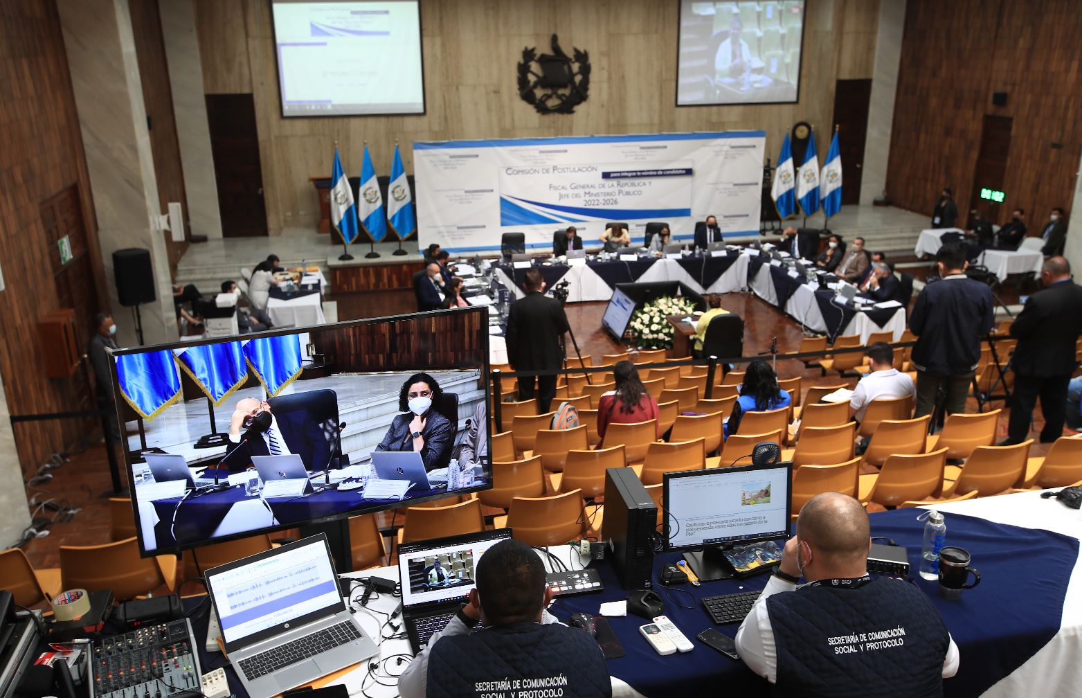 La Comisión de Postulación ha votado desde el miércoles para integrar la nómina y solo ha elegido a cinco. (Foto Prensa Libre: Hemeroteca PL)