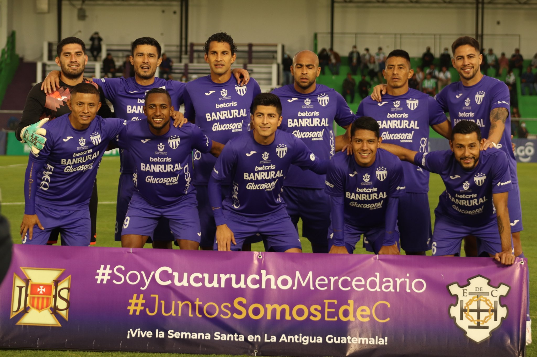 Antigua GFC y Guastatoya empataron sin goles en el último partido del sábado. Foto Prensa Libre (Antigua GFC Twitter)