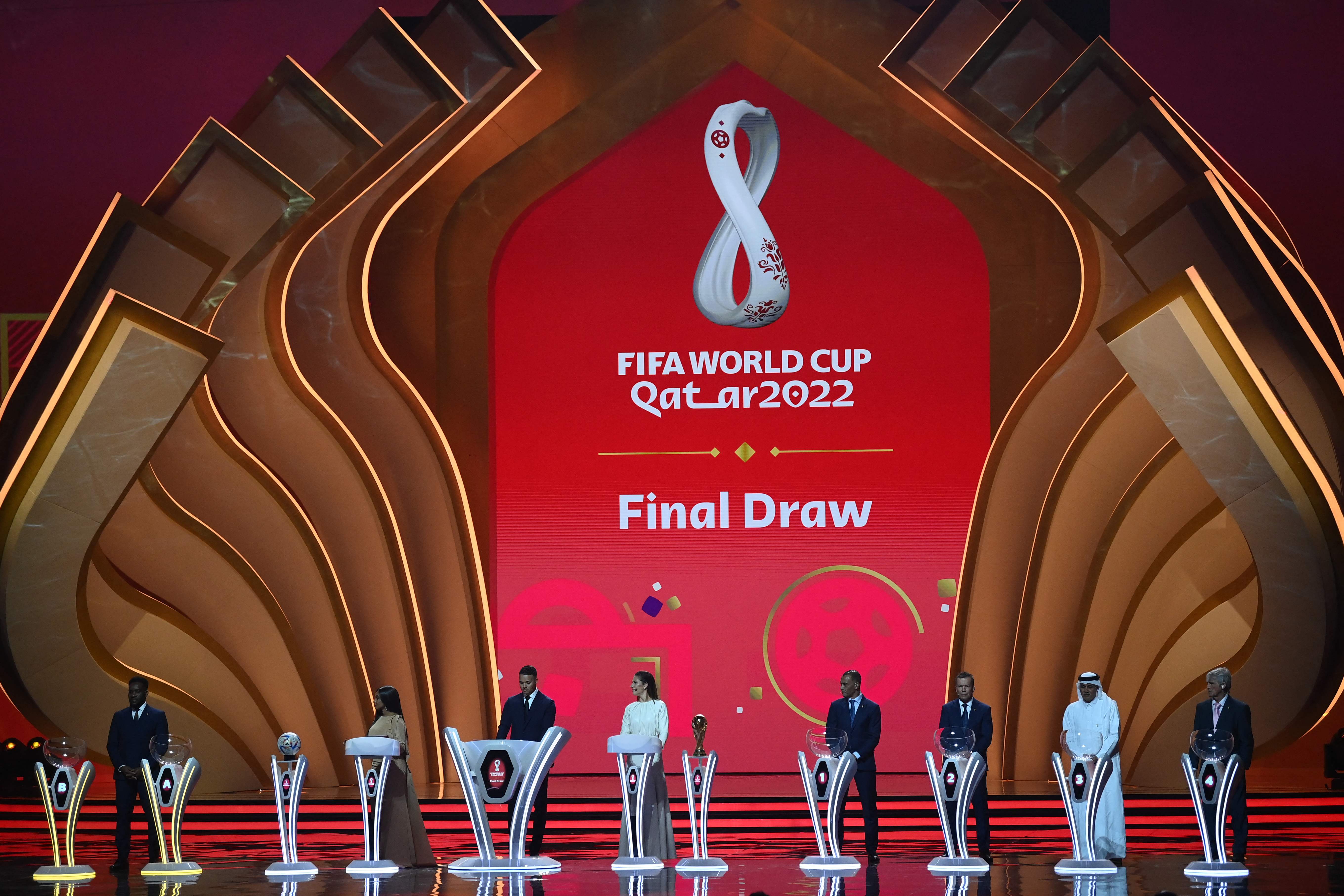 Sorteo del mundial de Qatar 2022