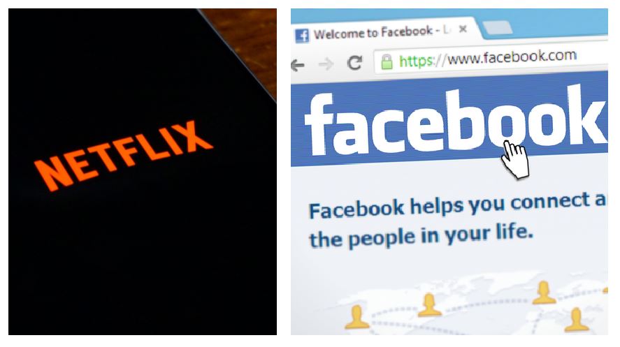 Netflix y Facebook