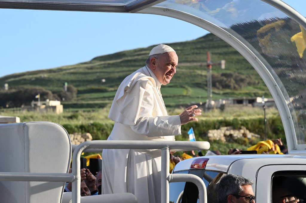 El Papa Francisco habló sobre la situación de Ucrania. (Foto: AFP) 