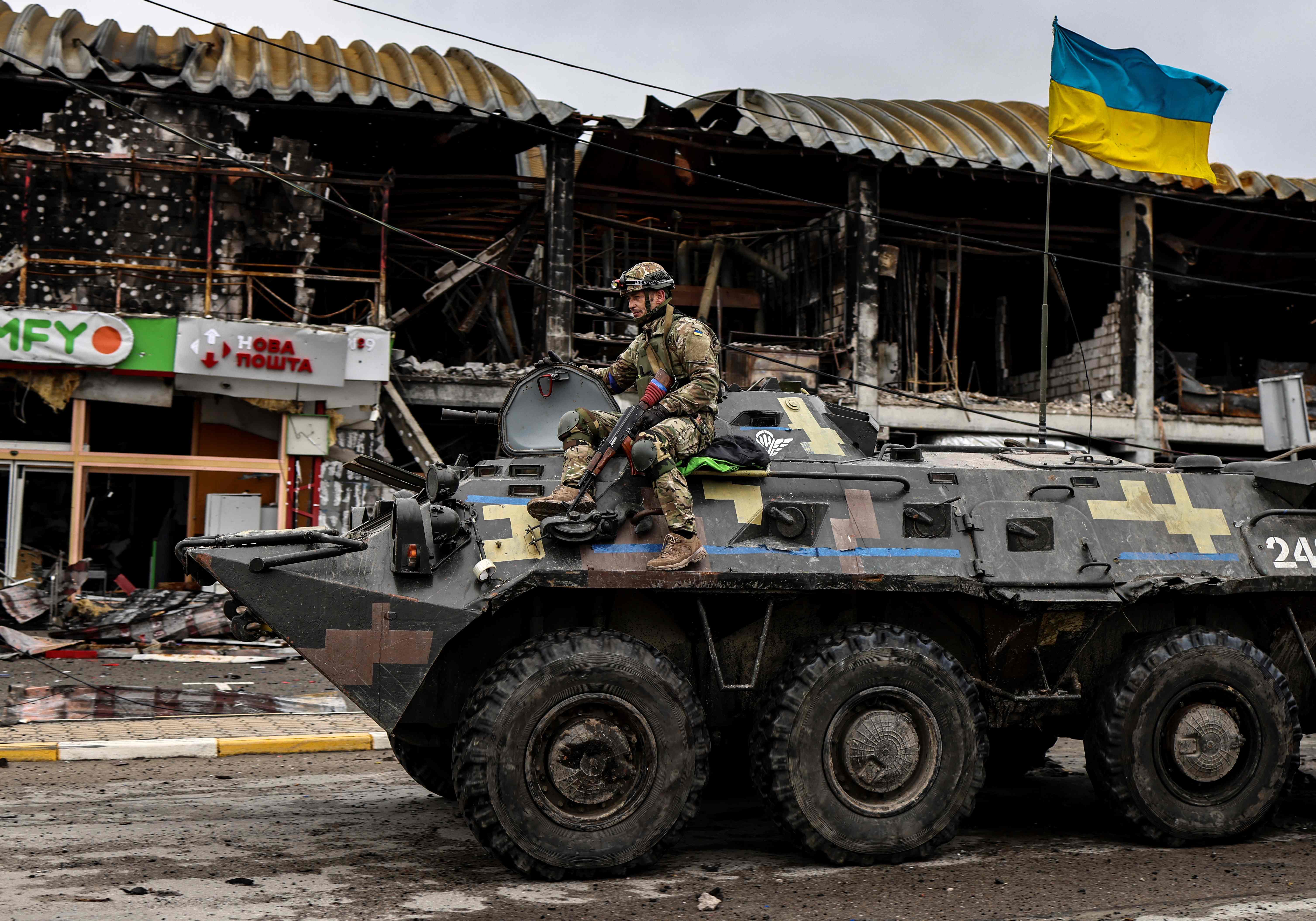 soldado en ucrania