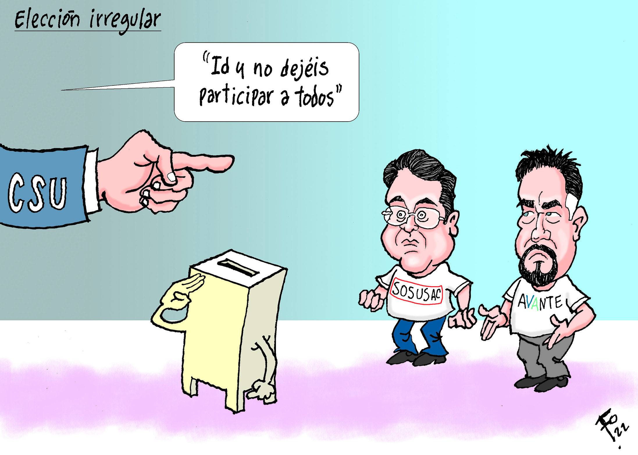 Personajes: Jordan Rodas y Carlos Valladares.