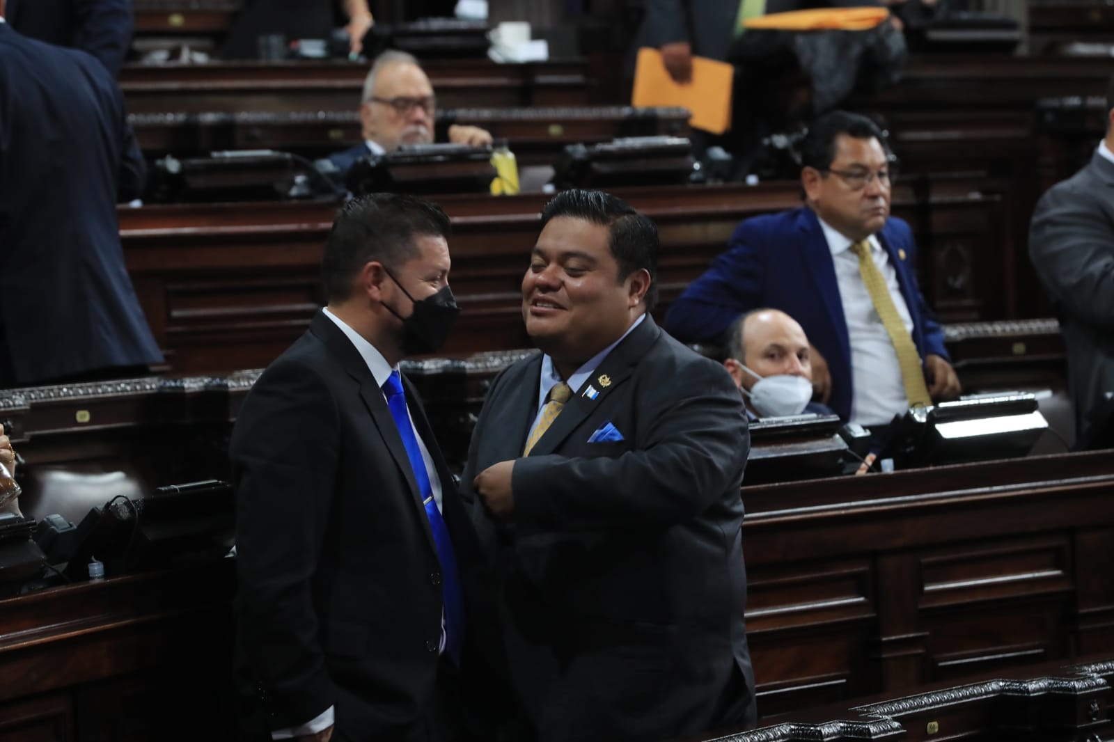 Diputados no logran consenso para aprobar un préstamo millonario propuesto por el Organismo Ejecutivo. (Foto Prensa Libre: Élmer Vargas)