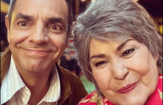 Eugenio Derbez y Carmen Salinas