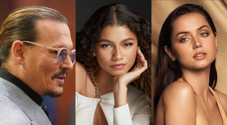 Johnny Depp, Zendaya y Ana de Armas