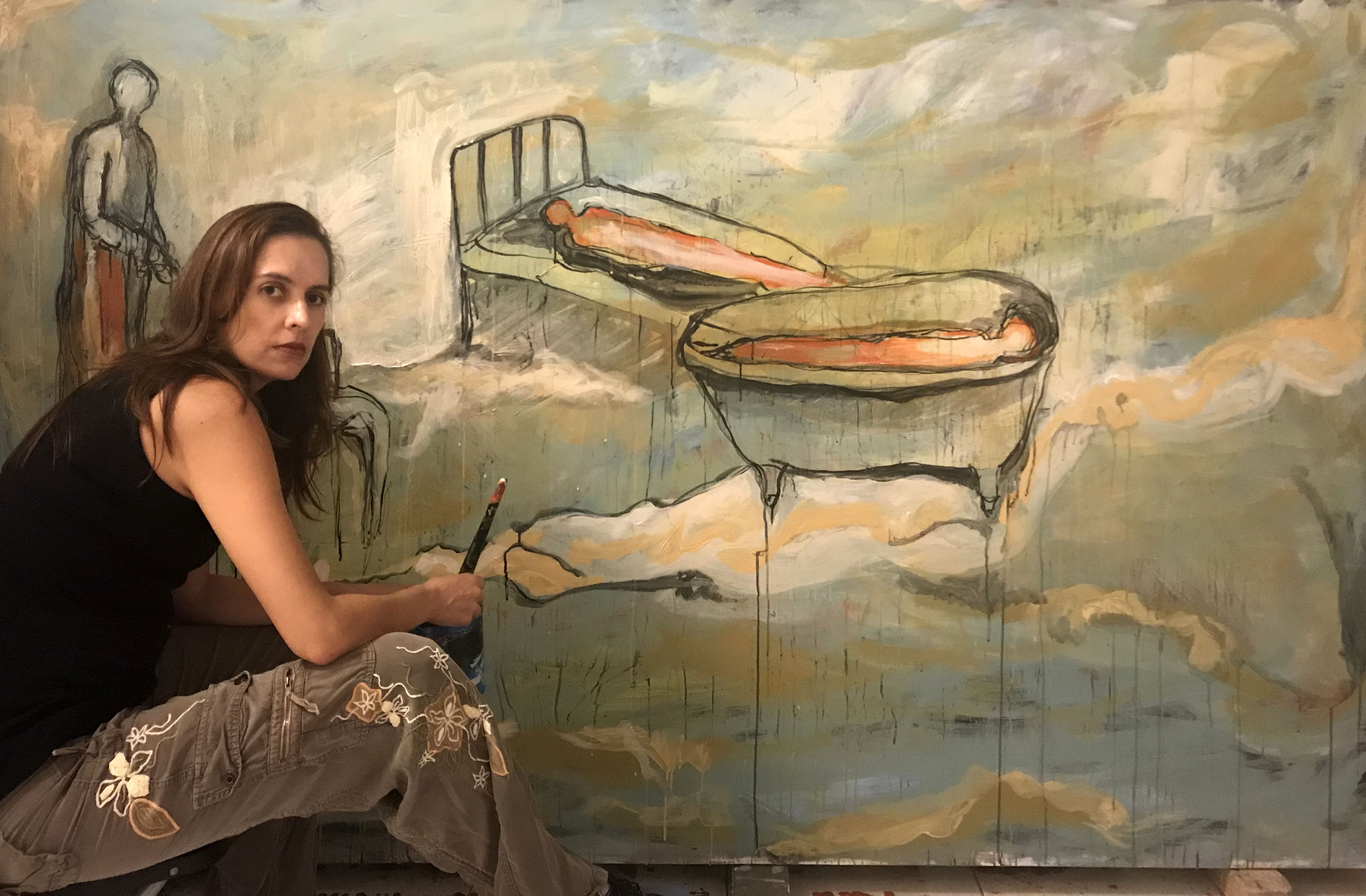 Artista guatemalteca Klara Chavarría