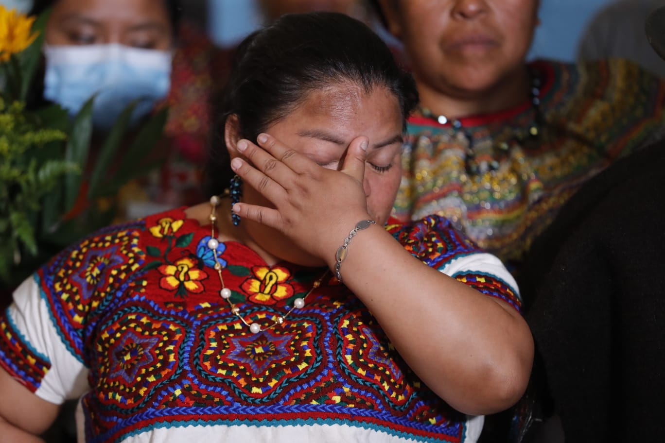 Juana Alonzo regresó a su país luego de casi ocho años de estar presa de manera injusta. (Foto Prensa Libre: Esbin García)