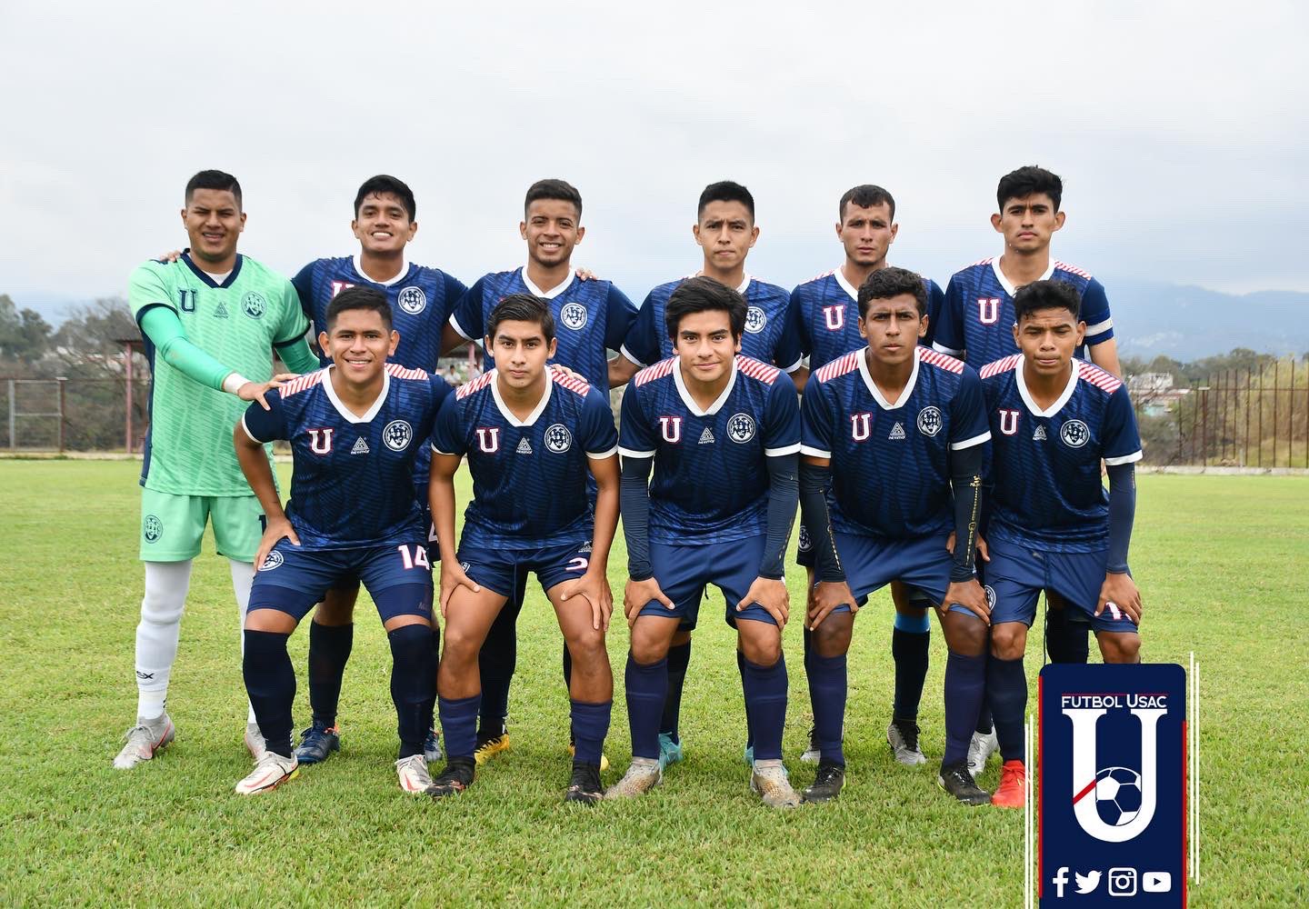 El equipo de la Universidad de San Carlos juega en la Tercera División. (Foto Prensa Libre: @futbolusac)