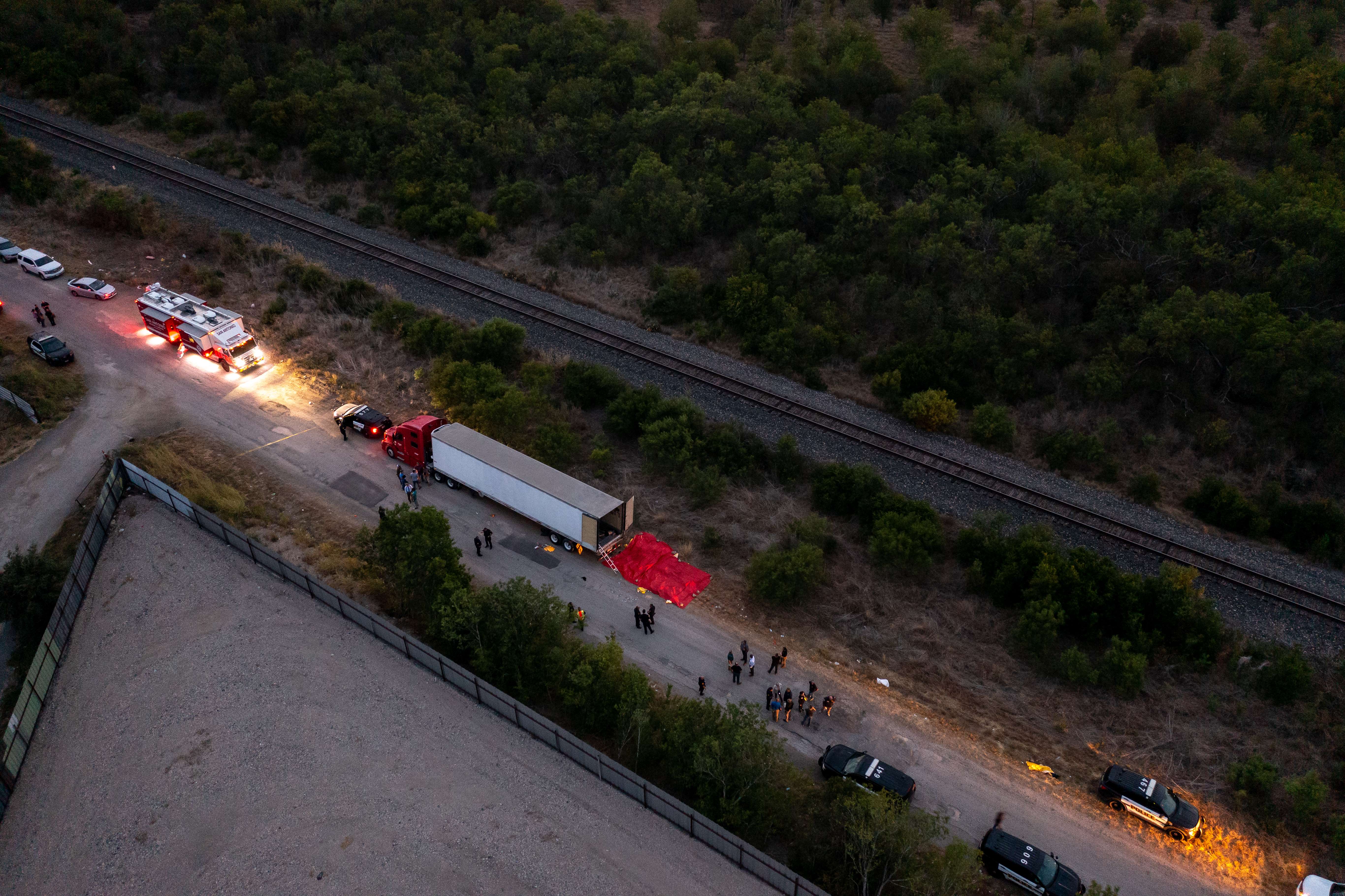 Muerte de migrantes en Texas