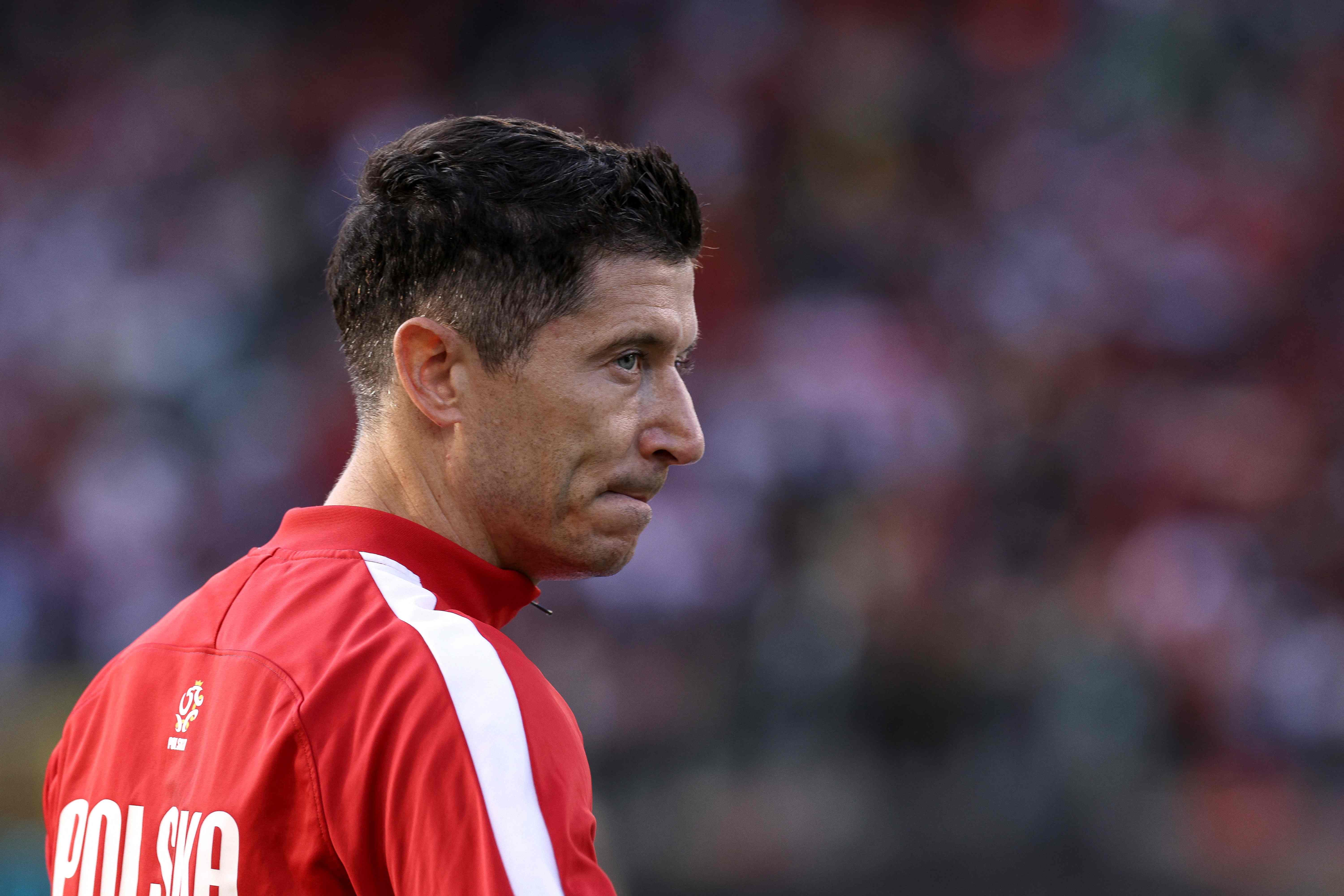 El polaco Robert Lewandowski, del Bayern Múnich. (Foto Prensa Libre: AFP)