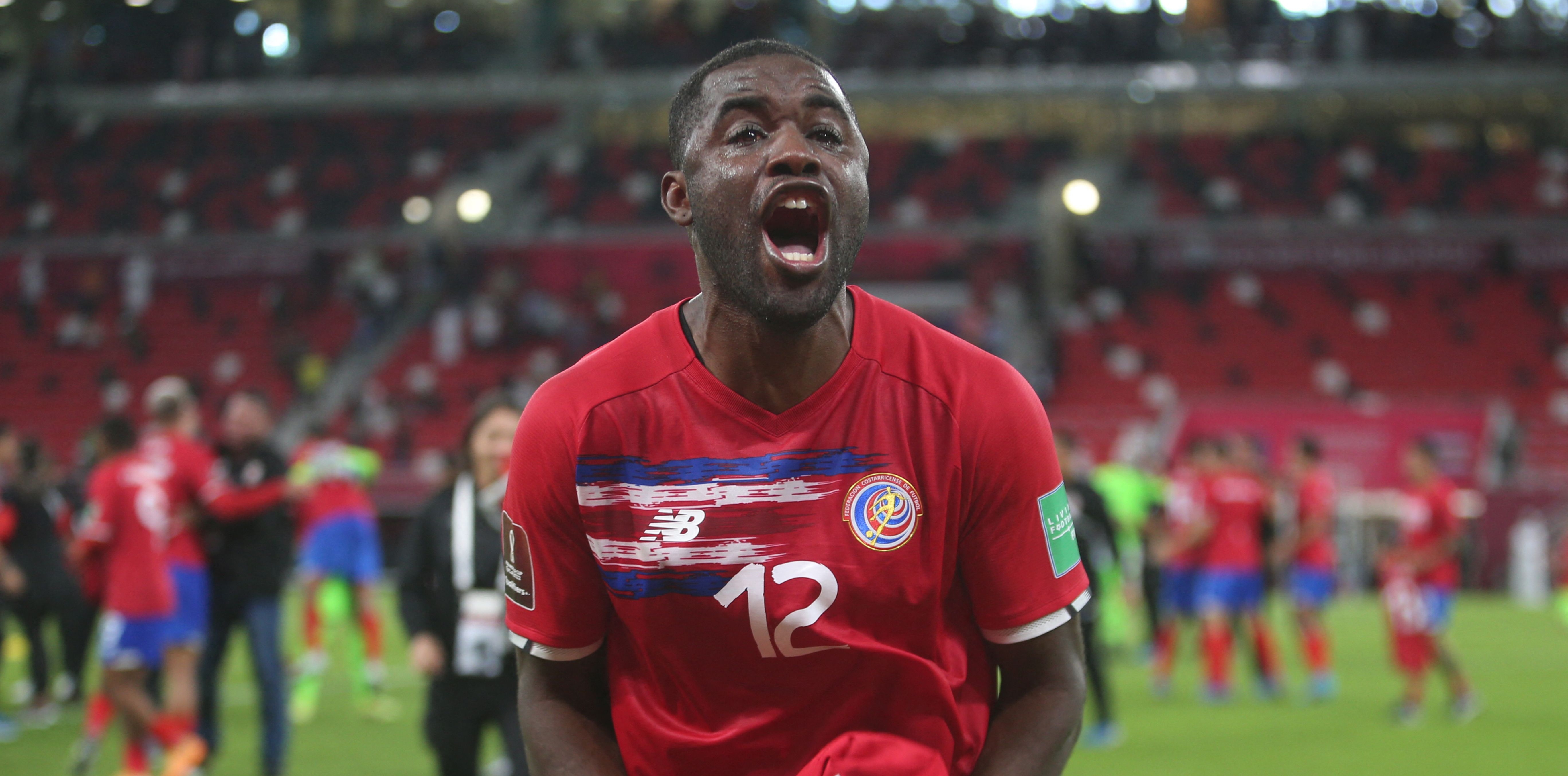 Joel Campbell es uno de los jugadores más importantes de la escuadra costarricense. (Foto Prensa Libre: AFP)