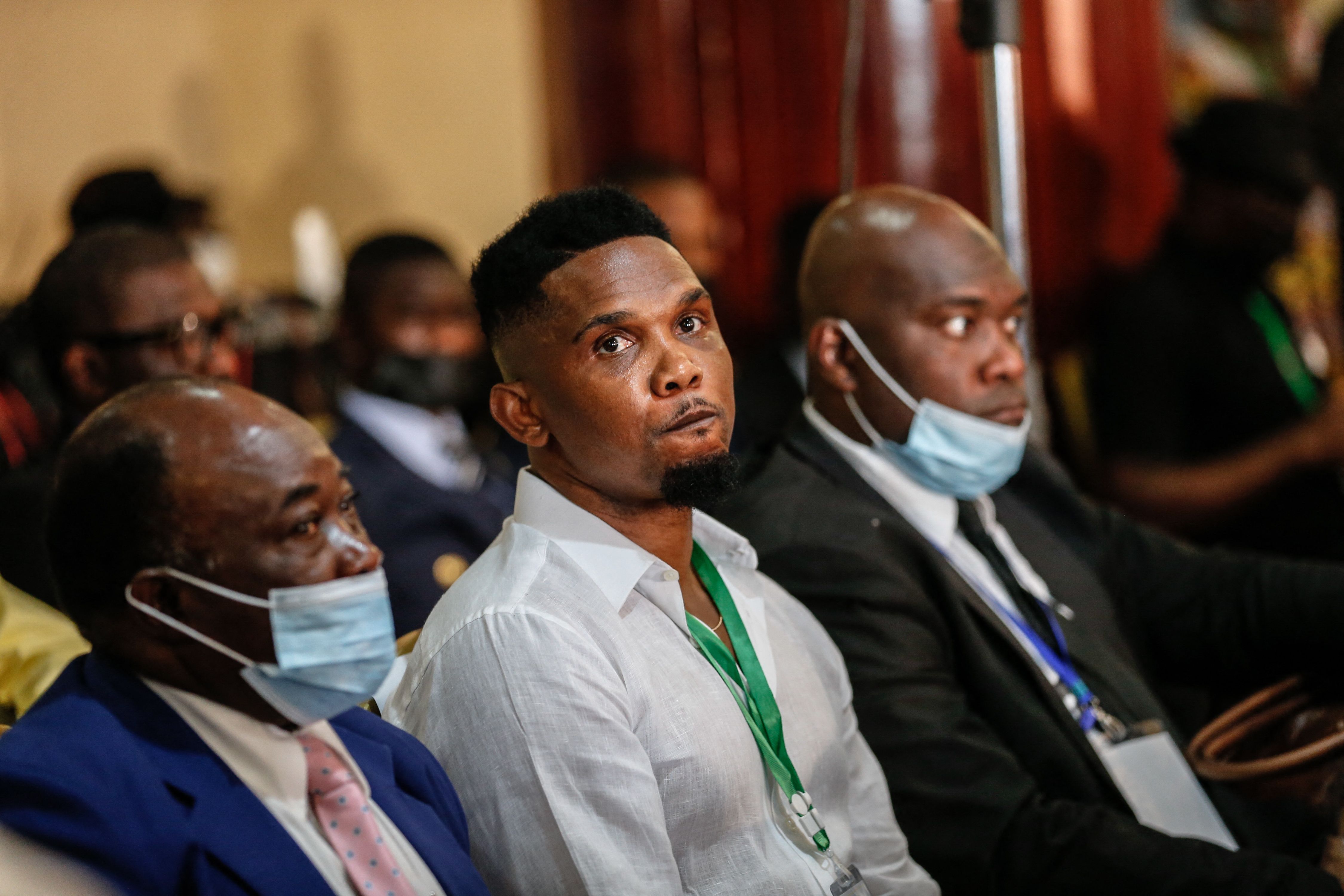 Imagen de archivo del exjugador Samuel Eto'o. (Foto Prensa Libre: AFP)