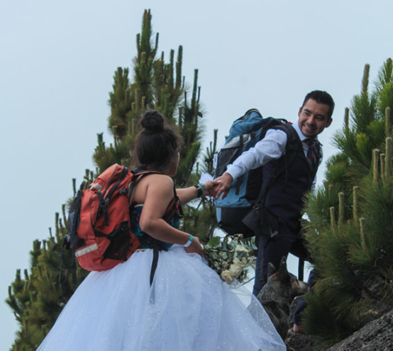 BODA EN EL ACATENANGO